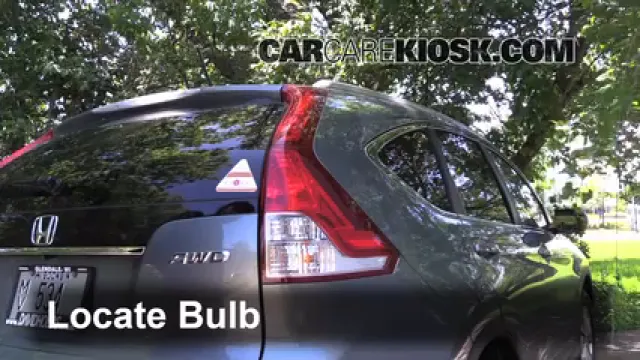 2012 Honda CR-V EX-L 2.4L 4 Cyl. Luces Luz de freno (reemplazar foco)